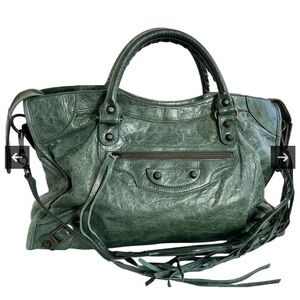 Balenciaga
City leather handbag